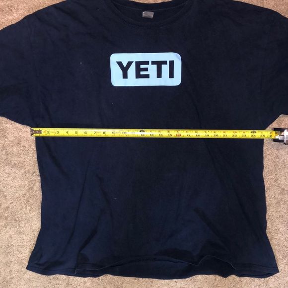 Yeti Navy Blue T-Shirt, Men's Size 3XL - Picture 6 of 7